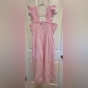 Hill House Home Pink Gingham Ellie Dress